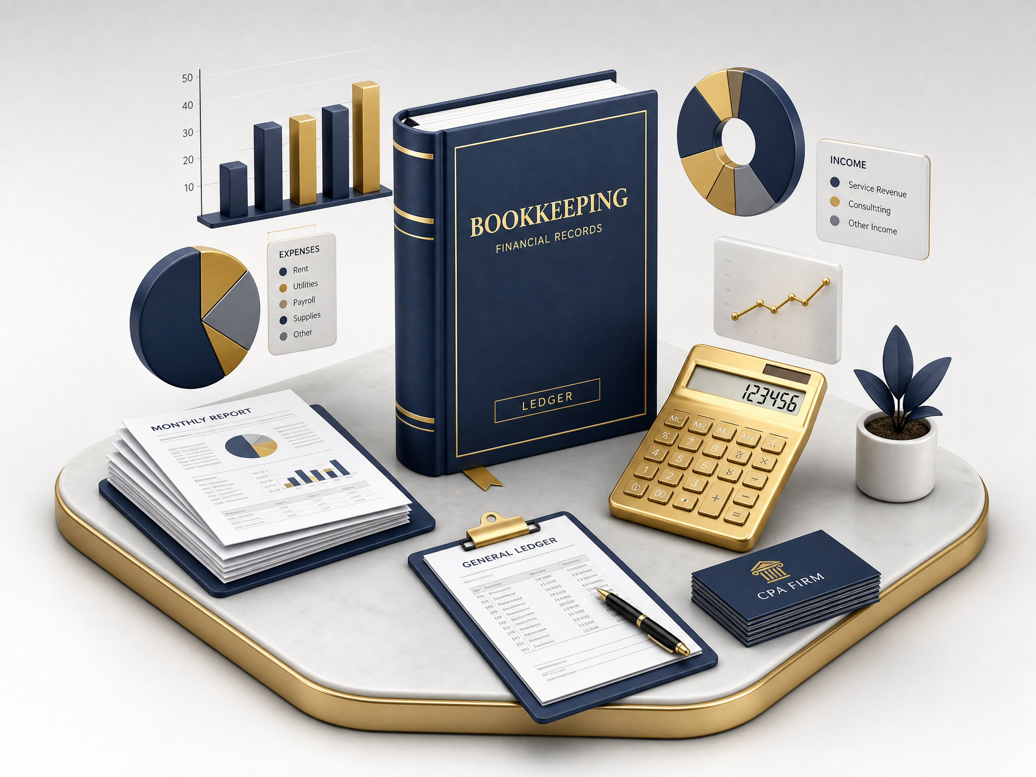 Bookkeeping illustration
